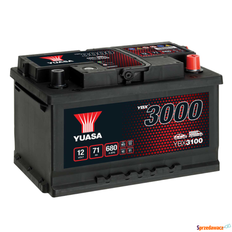 Akumulator 12V 71Ah 680A Yuasa Standard Prawy... - Akumulatory - Słupsk
