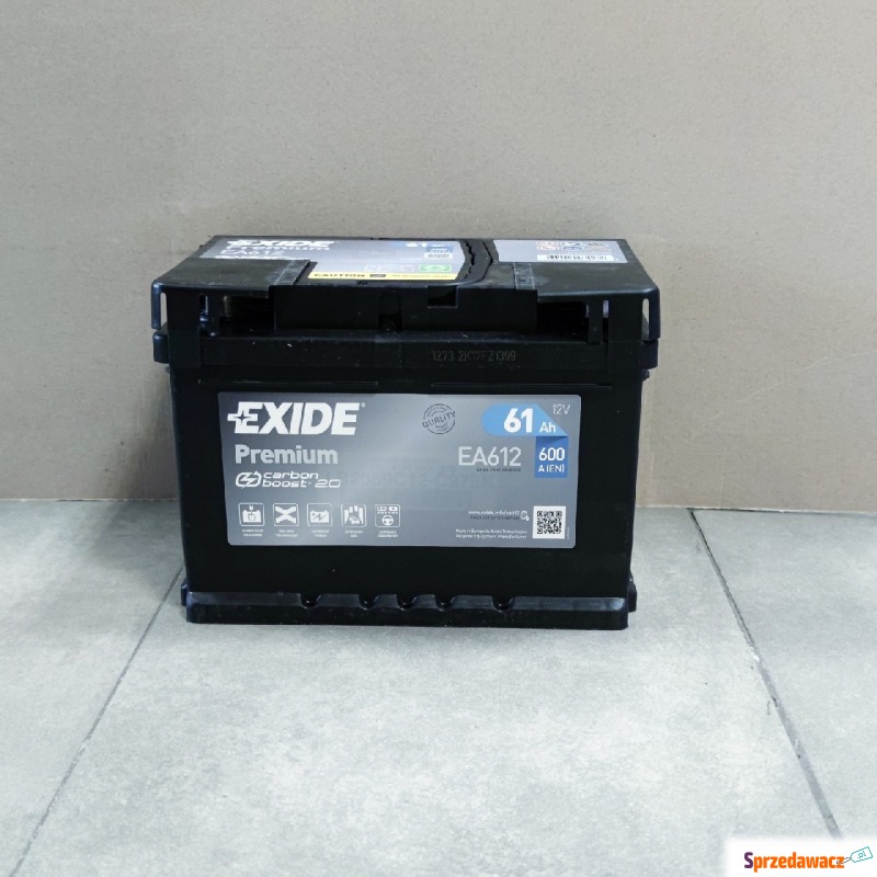 Akumulator 61Ah 600A Exide Premium P+ - Akumulatory - Lublin