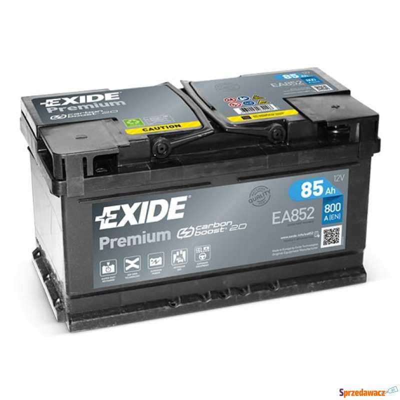 Akumulator 85Ah 800A Exide Premium - Akumulatory - Lublin
