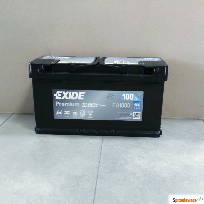 Akumulator 100Ah 900A Exide Premium P+ - Akumulatory - Lublin