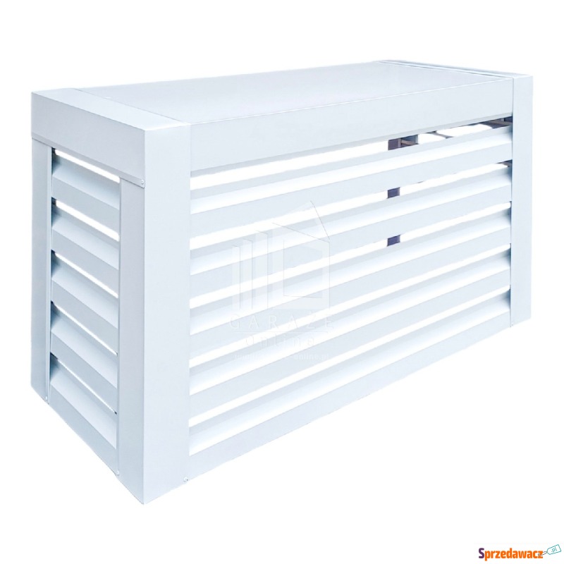 Osłona klimatyzatora 100x40x60cm Biała Zabudowa... - Pozostała architektura... - Szczecin