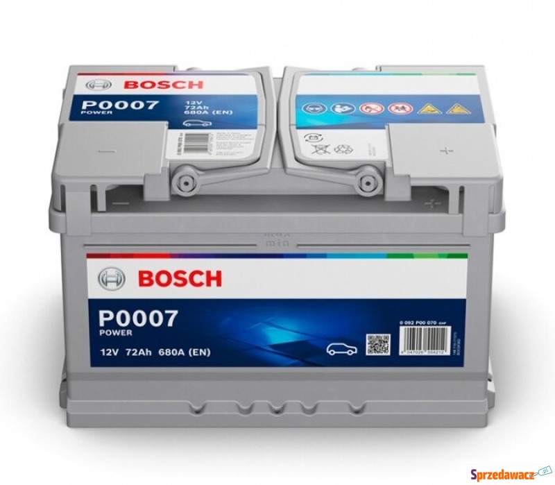 Akumulator 72Ah 680A EN Bosch - Akumulatory - Lublin