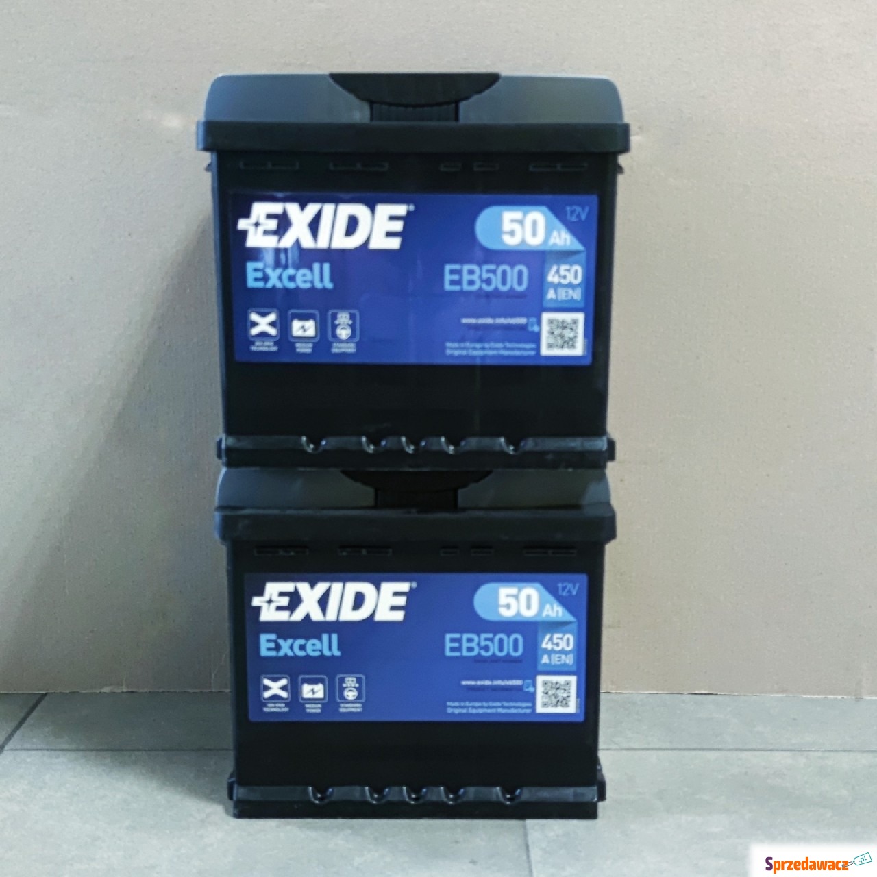 Akumulator 50Ah 450A Exide Excell...