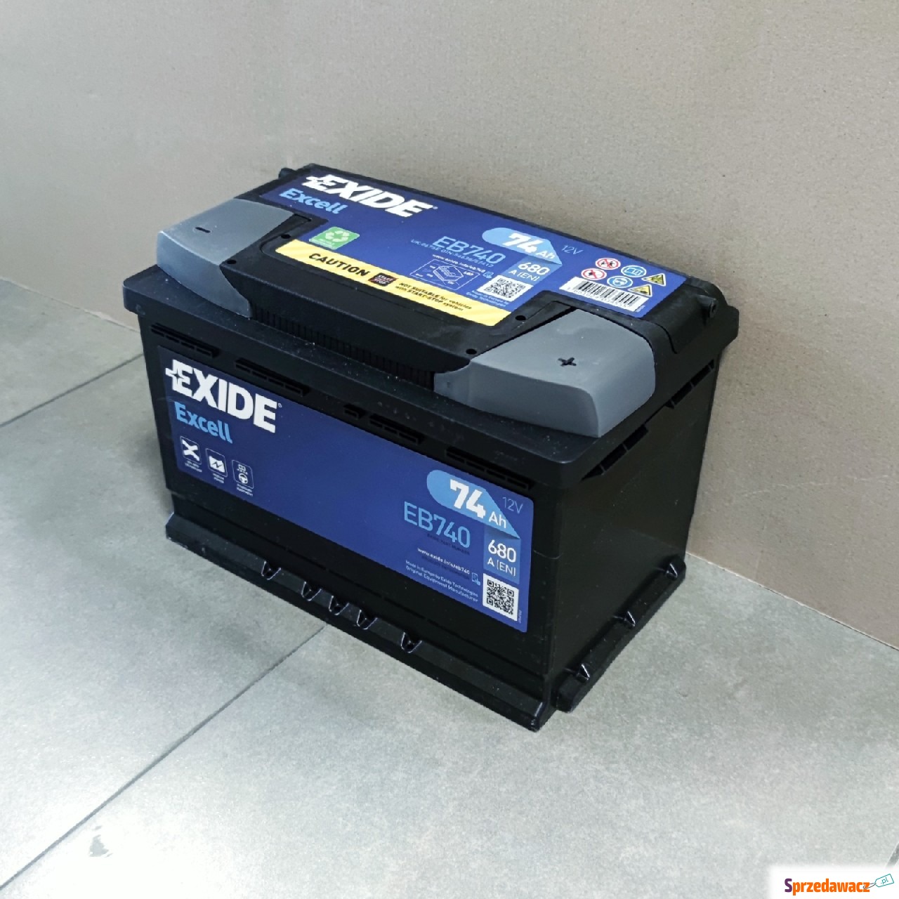 Akumulator 74Ah 680A Exide Excell...