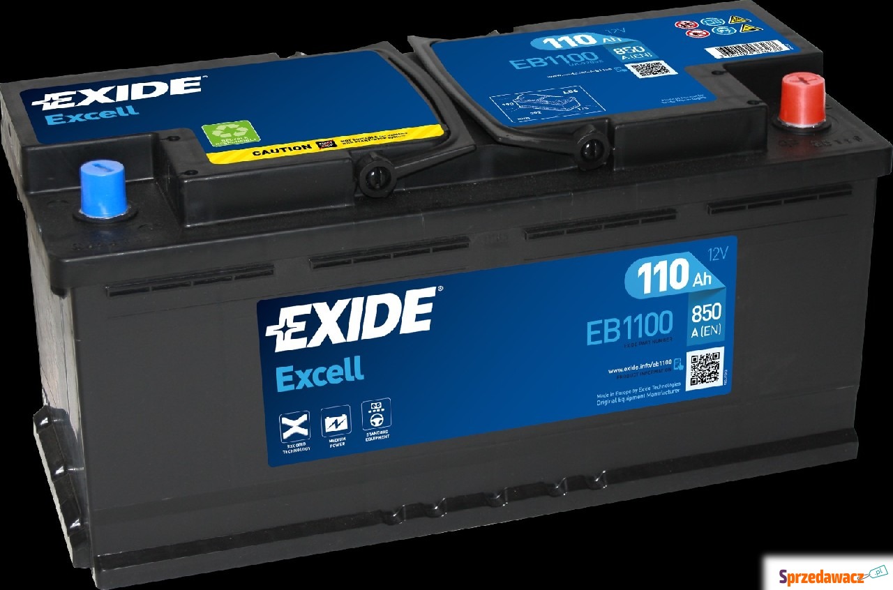 Akumulator 110Ah 850A Exide Excell...