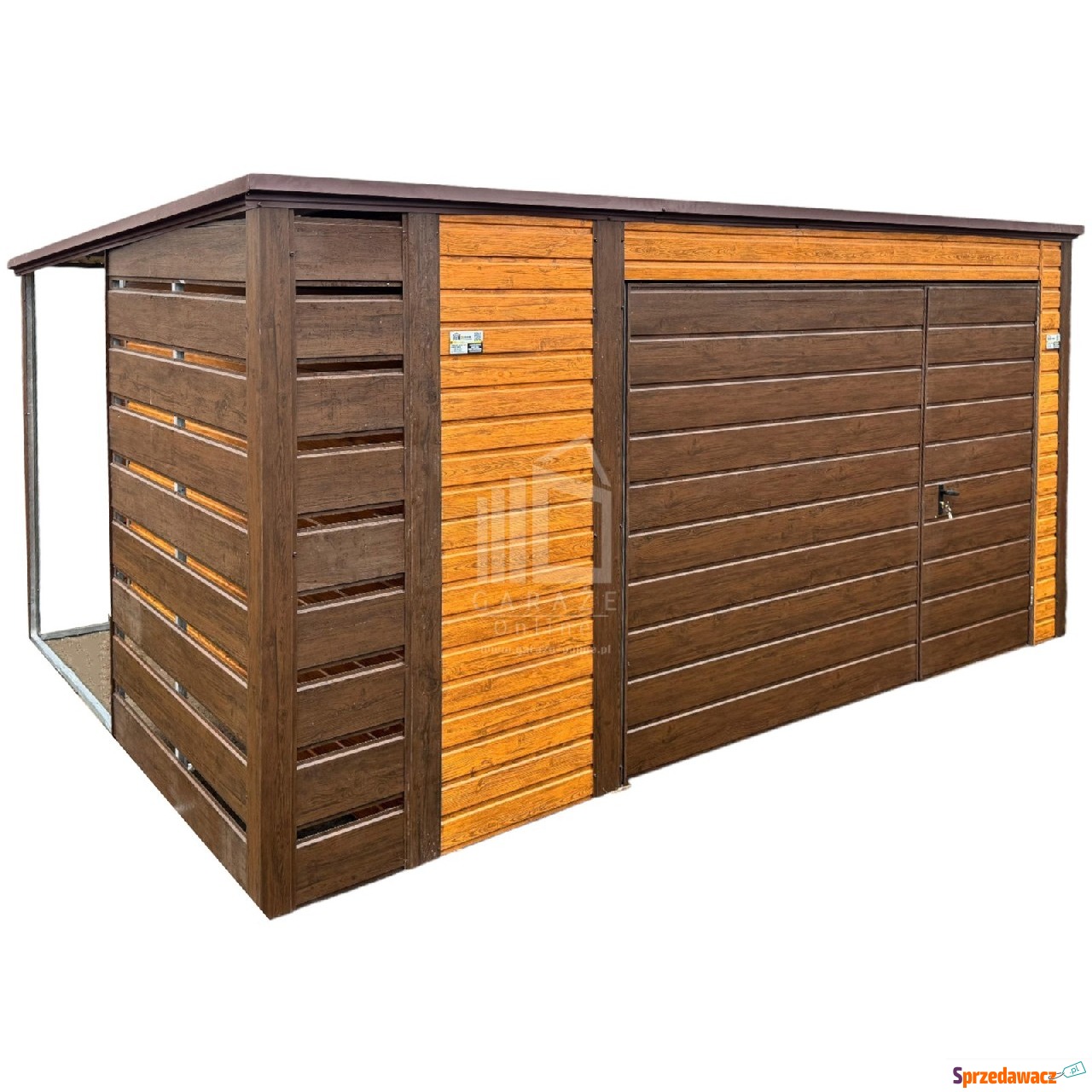 Schowek domek ogrodowy Garaż 4x3m...
