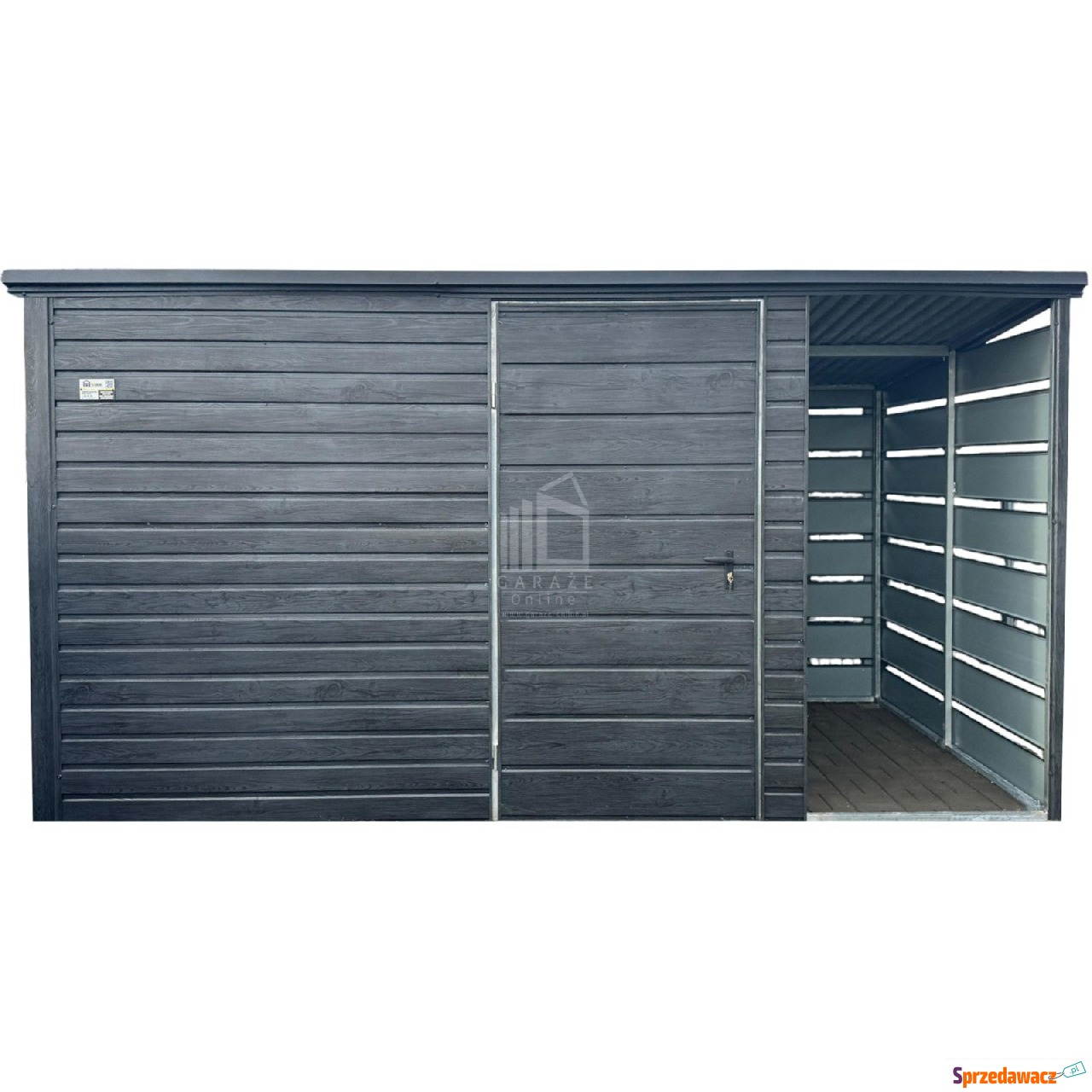 Schowek domek ogrodowy 3x2m + wiata...