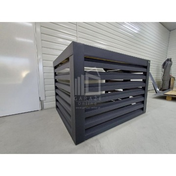 Osłona pompy ciepła 100x60x70 cm antracyt Zab... - Pozostała architektura... - Sopot - zdjęcie 3