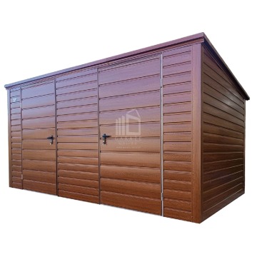 Schowek domek ogrodowy 4x2,5m 2x drzwi  drewn... - Altany, domki, namioty - Sanok - zdjęcie 1