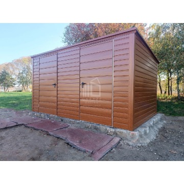 Schowek domek ogrodowy 4x2,5m 2x drzwi  drewn... - Altany, domki, namioty - Sanok - zdjęcie 2
