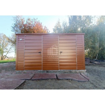 Schowek domek ogrodowy 4x2,5m 2x drzwi  drewn... - Altany, domki, namioty - Sanok - zdjęcie 4