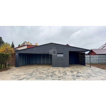Garaż blaszany PREMIUM 8x6m + wiata 3x6 Brama... - Garaże i wiaty - Dobre Miasto - zdjęcie 3