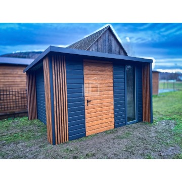 Schowek Domek ogrodowy PREMIUM 3x3m + wiata 0,5m... - Altany, domki, namioty - Bełchatów - zdjęcie 2