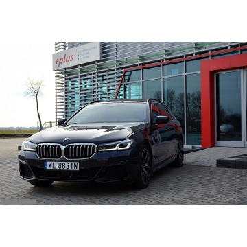 BMW M550i - LIFT M-PAKIET XDRIVE Fvat23% Serwis ASO 1WŁ Harman\Kardon