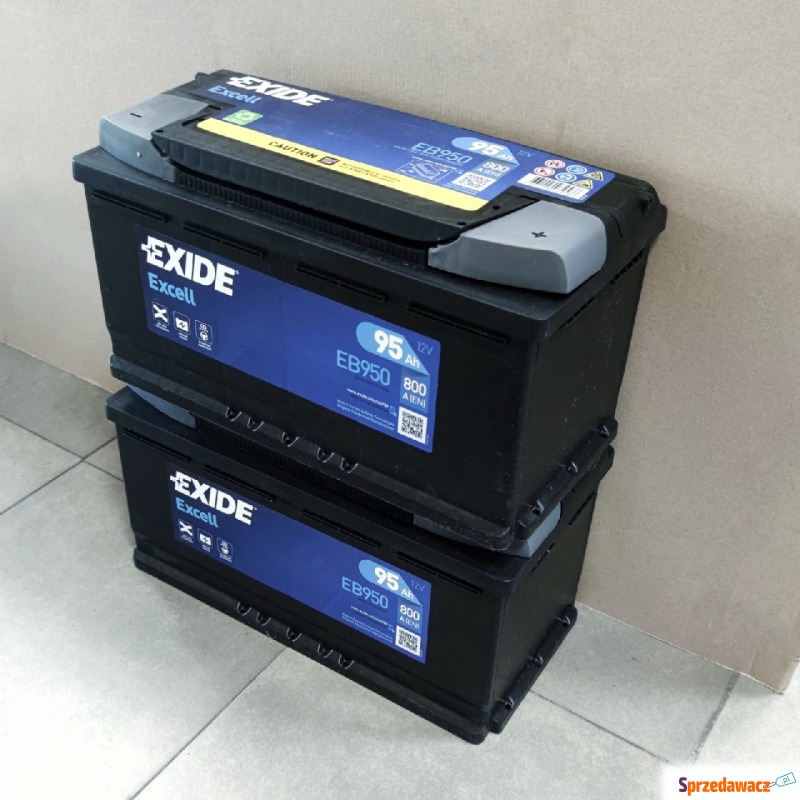 Akumulator 95Ah 800A Exide Excell  EB950 - Akumulatory - Lublin