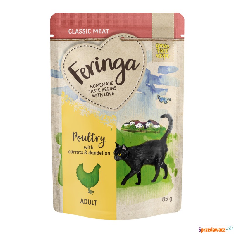 Feringa w saszetkach, 12 x 85 g - Drób z marc... - Karmy dla kotów - Radom