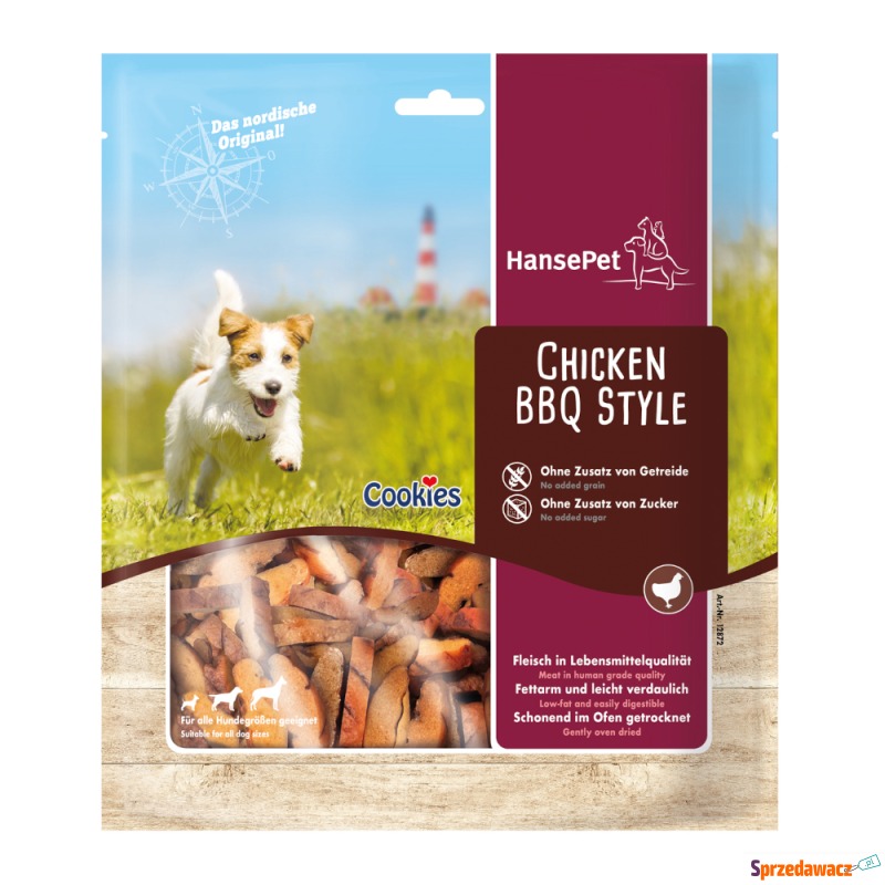 Hansepet Cookies BBQ Style, grillowany kurczak... - Przysmaki dla psów - Gdynia