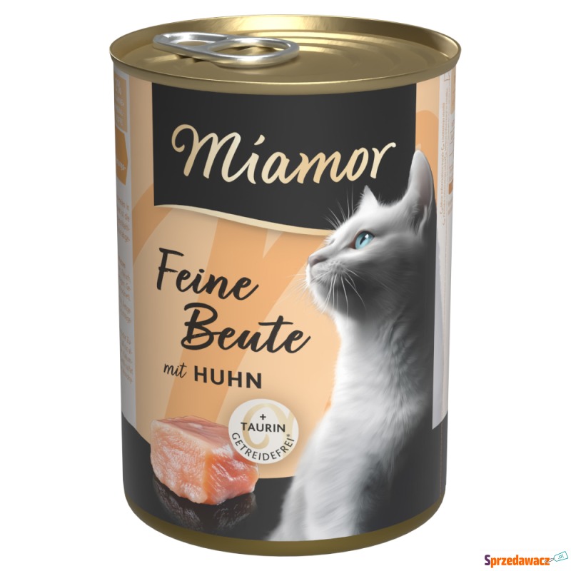Miamor Feine Beute, 12 x 400 g - Kurczak - Karmy dla kotów - Leszno