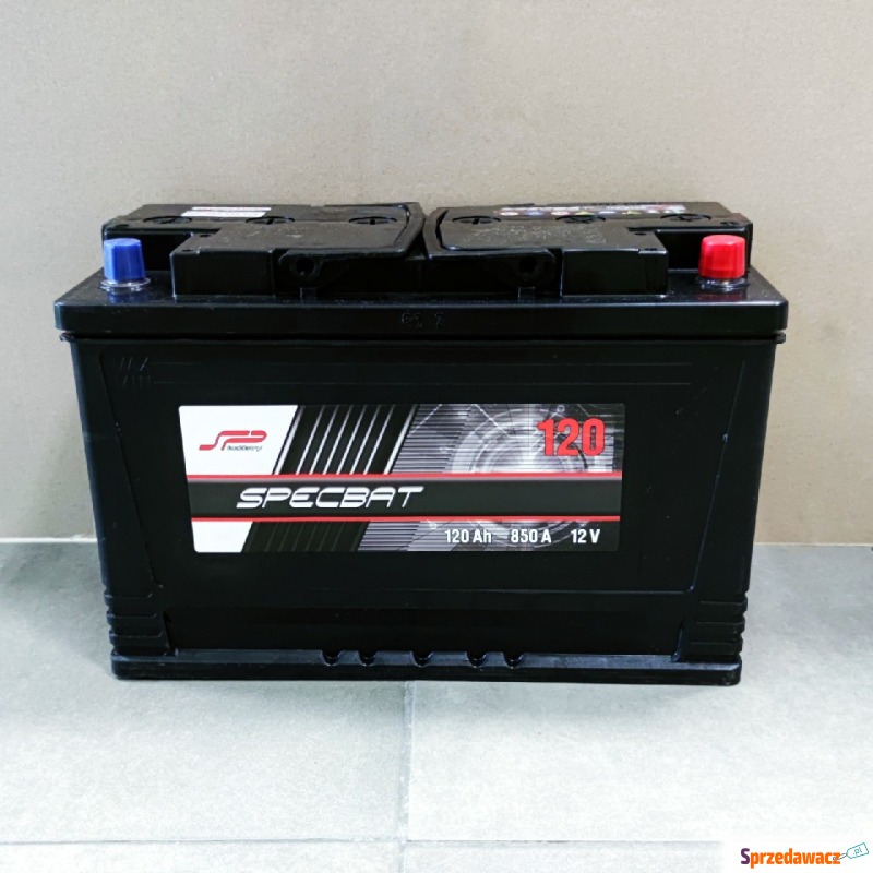 Akumulator 120Ah 850A EN Specbat Agro Prawy Plus - Akumulatory - Lublin