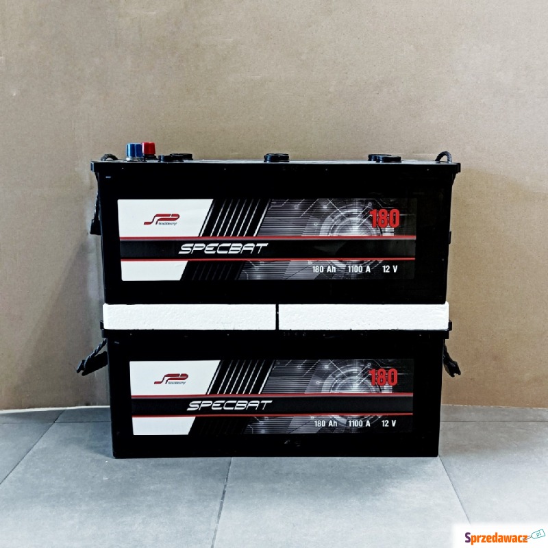 Akumulator 180Ah 1100A Specbat Lewy Plus - Akumulatory - Lublin
