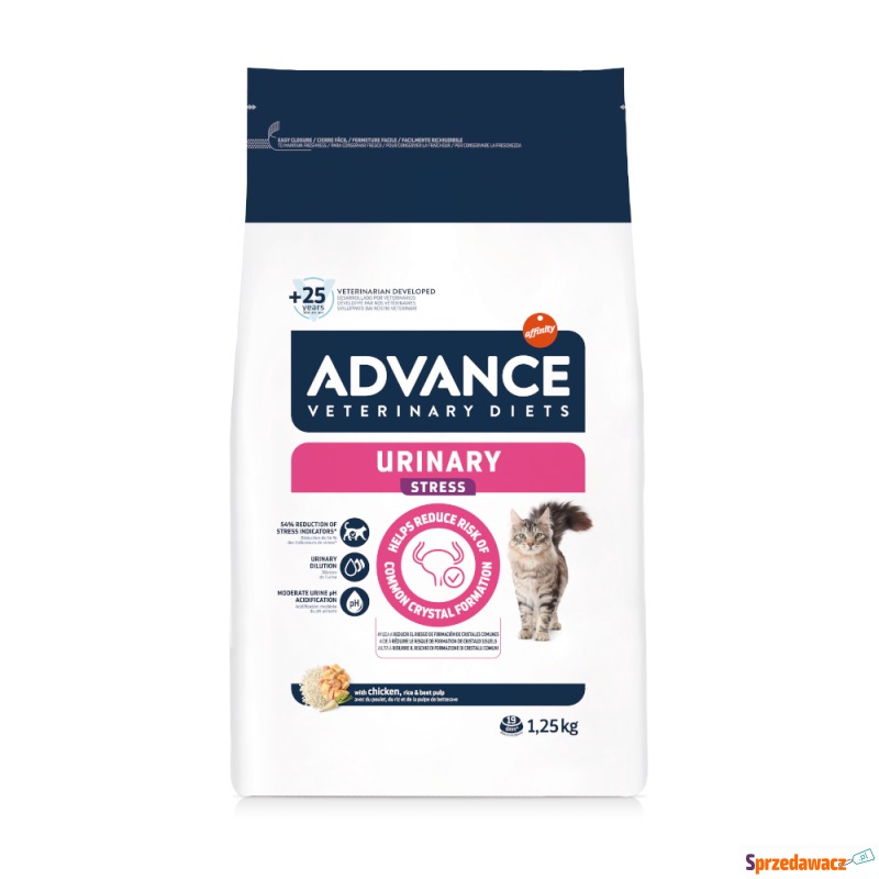 Advance Veterinary Diets Urinary Stress - 1,25... - Karmy dla kotów - Płock