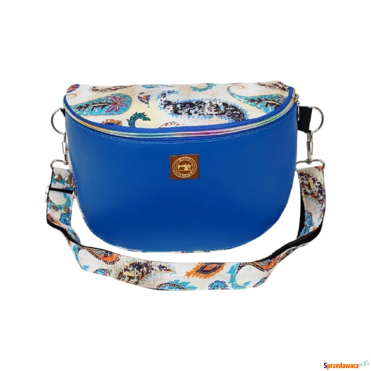 Niebieska Nerka Paisley – Wygodna...