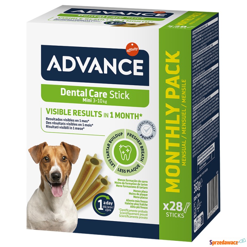 Advance Dog Dental Mini Sticks - 360 g (28 pa... - Akcesoria dla psów - Gdynia