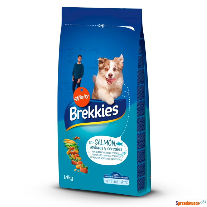 11,5 + 2,5 kg / 12 + 3 kg gratis! Brekkies, karma... - Karmy dla psów - Konin