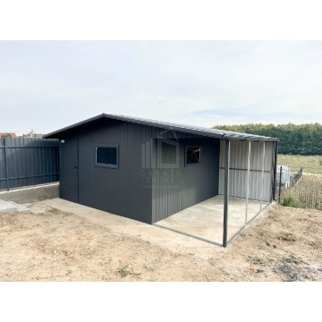Garaż blaszany Domek ogrodowy Schowek 4x6m Wiata... - Garaże i wiaty - Wrocław - zdjęcie 2