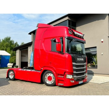 LOW DECK MEGA R450 2019/2020 serwisowany w scania... - Ciągniki siodłowe - Raków - zdjęcie 3