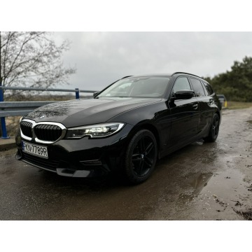 BMW Seria 3 2019,  2.0 diesel, automat - Na sprzedaż za 88 500 zł - Stare Miasto - zdjęcie 9