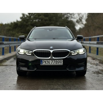 BMW Seria 3 2019,  2.0 diesel, automat - Na sprzedaż za 88 500 zł - Stare Miasto - zdjęcie 2