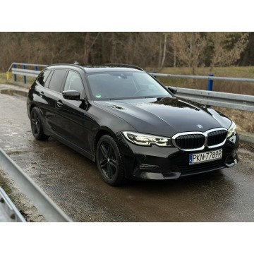 BMW Seria 3 2019,  2.0 diesel, automat - Na sprzedaż za 88 500 zł - Stare Miasto - zdjęcie 3
