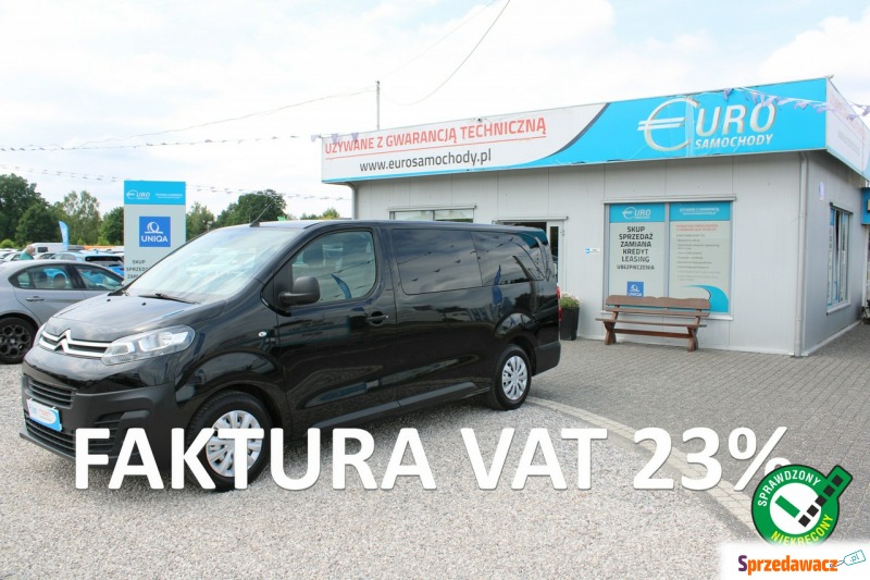 Citroen Jumpy  Kombi 2020,  2.0 diesel - Na sprzedaż za 93 899 zł - Warszawa
