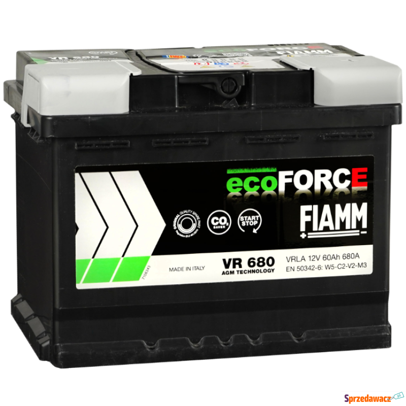 Akumulator 60AH 680a Fiamm Ecoforce...