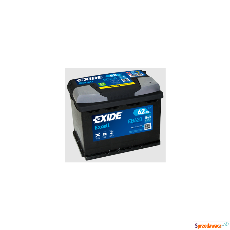 Akumulator 62Ah 540A  Exide Excell...
