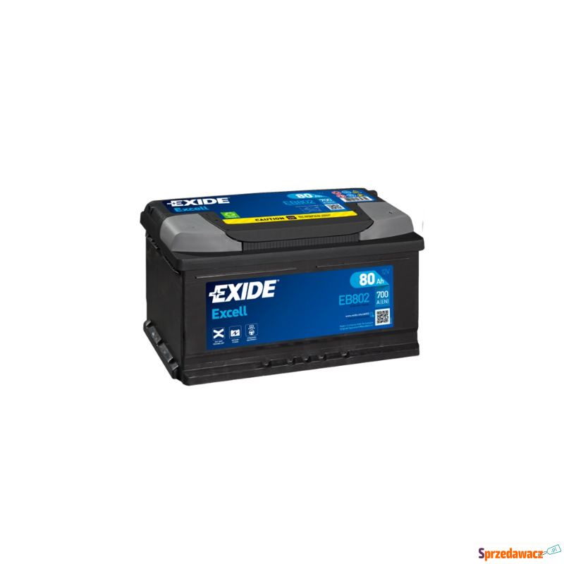 Akumulator 80Ah 700A Exide Excell...