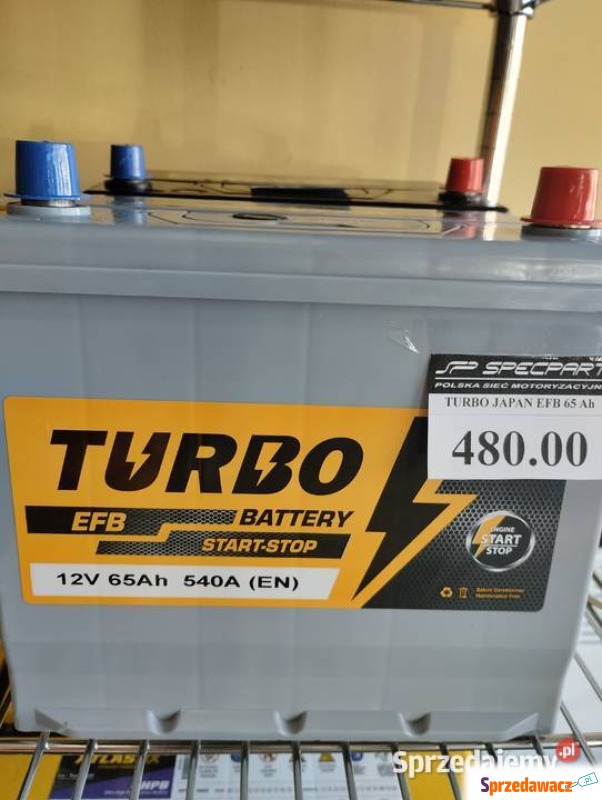 Akumulator 65Ah 540A Turbo EFB...