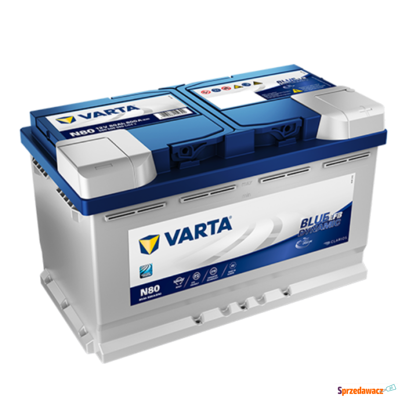 Akumulator 80Ah 800A Varta N80...