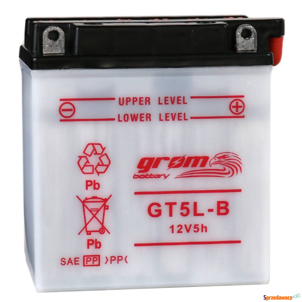 Akumulator motocyklowy Grom YB5L-B...