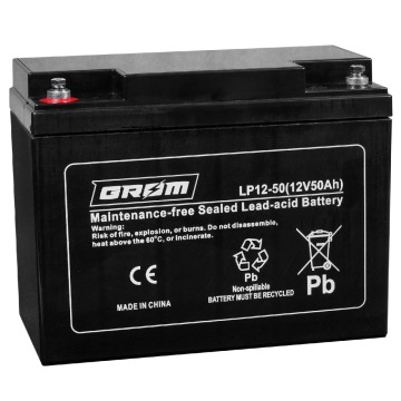 Akumulator żelowy 12V 50Ah GROM LP12-50