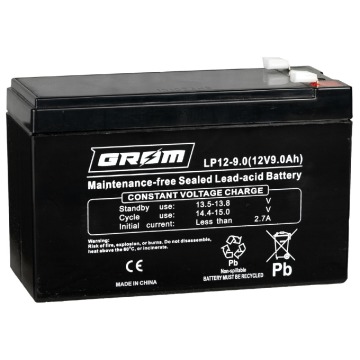 Akumulator 12V 9Ah GROM LP12-9.0