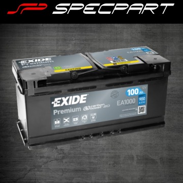 Akumulator 100Ah 900A Exide Premium - Akumulatory - Łódź - zdjęcie 1