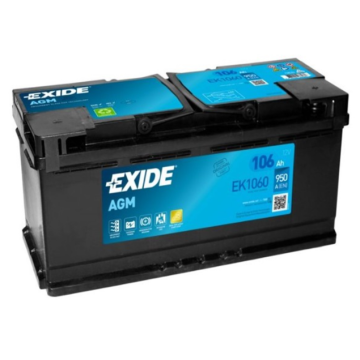 Akumulator 106Ah 950A Exide Agm Start&Stop EK1060 - Akumulatory - Kalisz - zdjęcie 1
