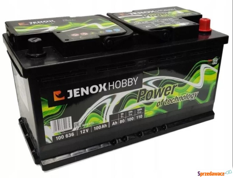 Akumulator 100Ah  Jenox Hobby Power