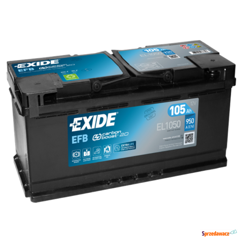 Akumulator 105Ah 950A Exide Start...