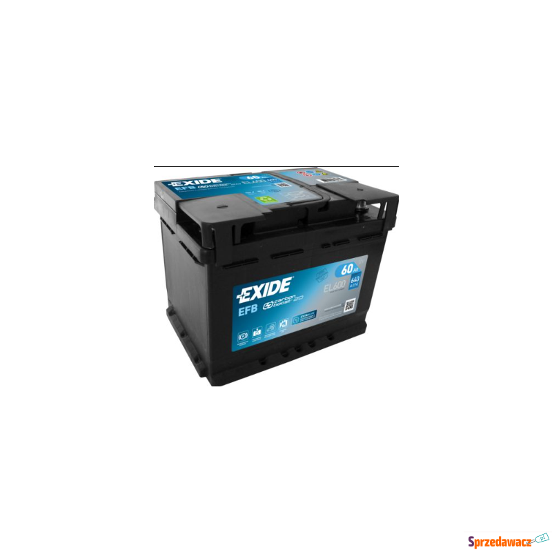 Akumulator 60Ah 640A Exide Sta...