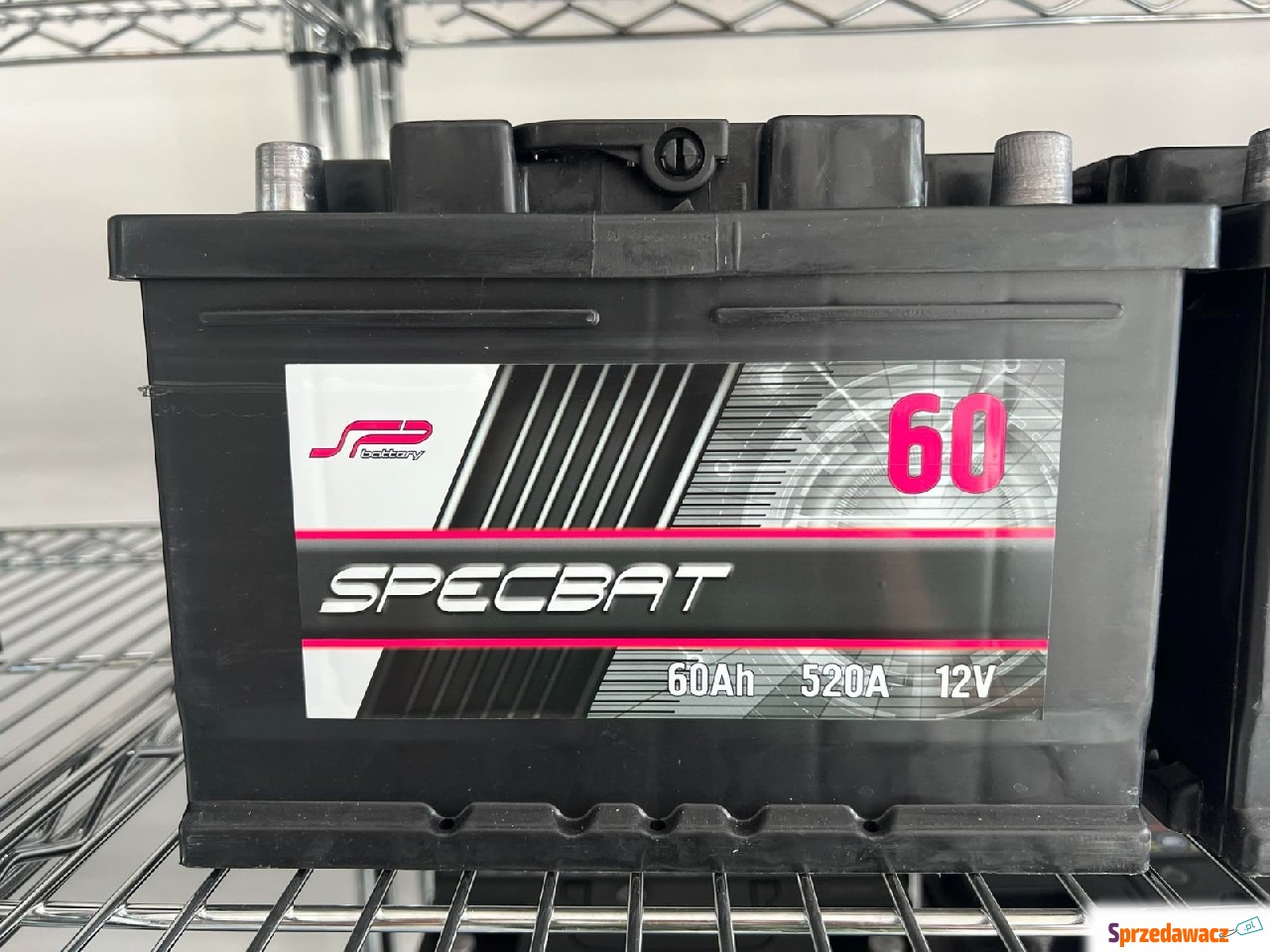 Akumulator 12V 60Ah 520A Specbat