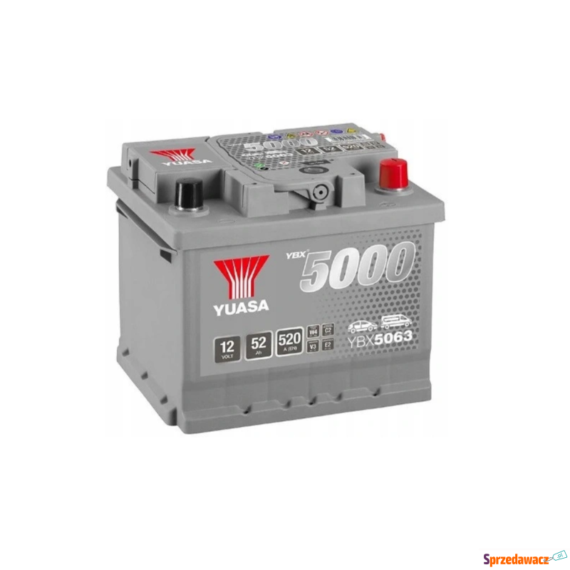 Akumulator 52Ah 520A Yuasa Silver...