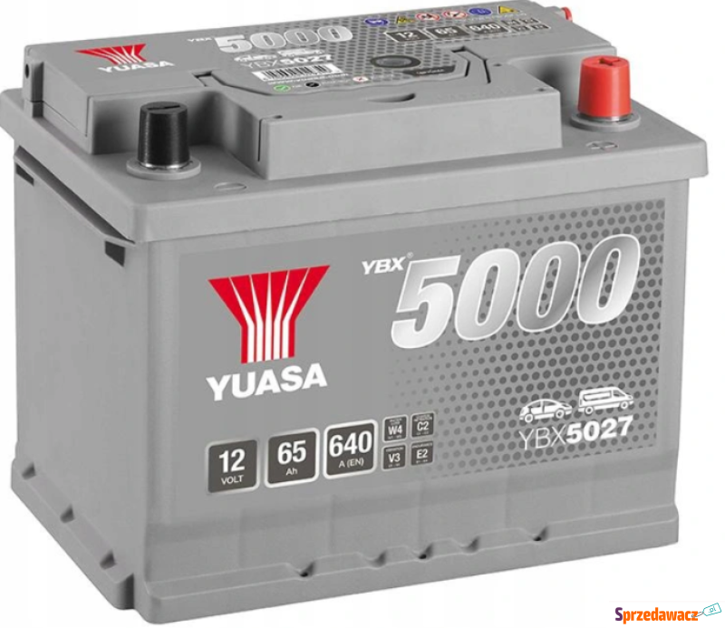 Akumulator 65Ah 640A  Yuasa Silver...